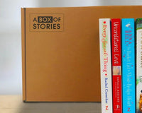 Monthly Surprise Book Box of 4x New Books - Mystery Book Gift Box For Book Lovers