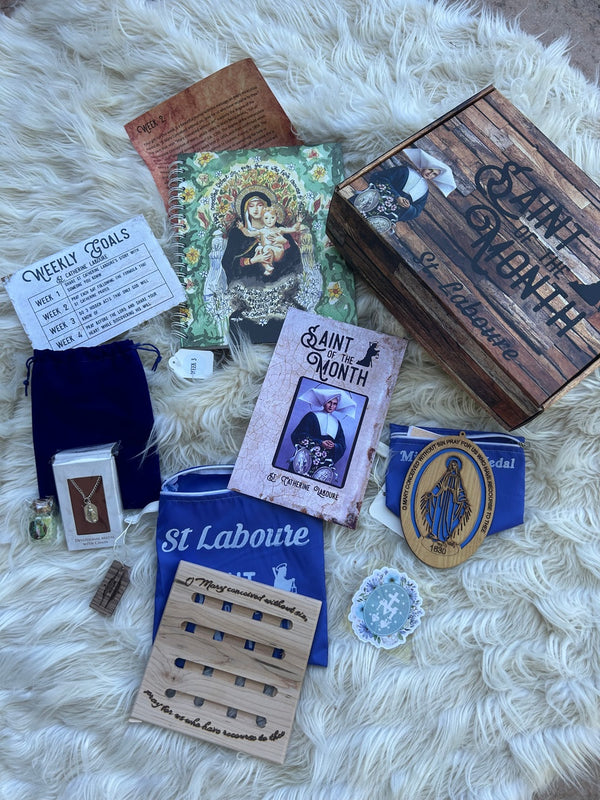 Saint Catherine Laboure box (Miraculous Medal)