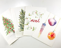 Christmas Theme Watercolor Art Kit