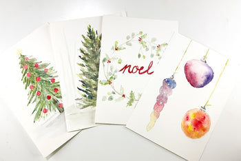 Christmas Theme Watercolor Art Kit