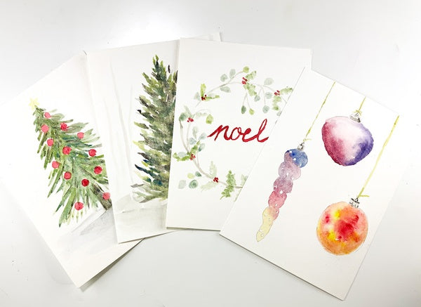 Christmas Theme Watercolor Art Kit