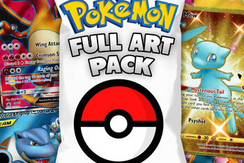 Pokemon Cards FULL ART PACK LOT of 10 + HOLO