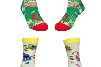 Baby Dinosaurs Socks (Set of Two) (Ages 3-7)