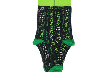 Music Note Matrix Socks from the Sock Panda (Tween Sized)