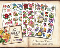 The All Floral Sticker Club by Violette Stickers