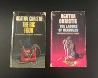 Agatha Christie Books Set of 2: The Big Four & The Labors of Hercules