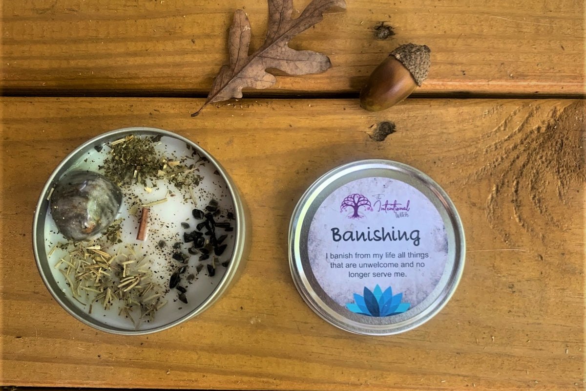 Banishing Intention Candle