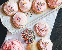 SOLD OUT: Pink Frosted Sugar Cookies: 1-Time Baking Kit