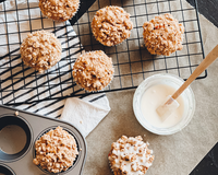 SOLD OUT: Carrot Cake Streusel Muffins: 1-Time Baking Kit