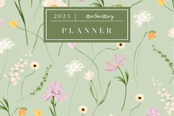 Martha Mary Planner 2025 (digital for print)