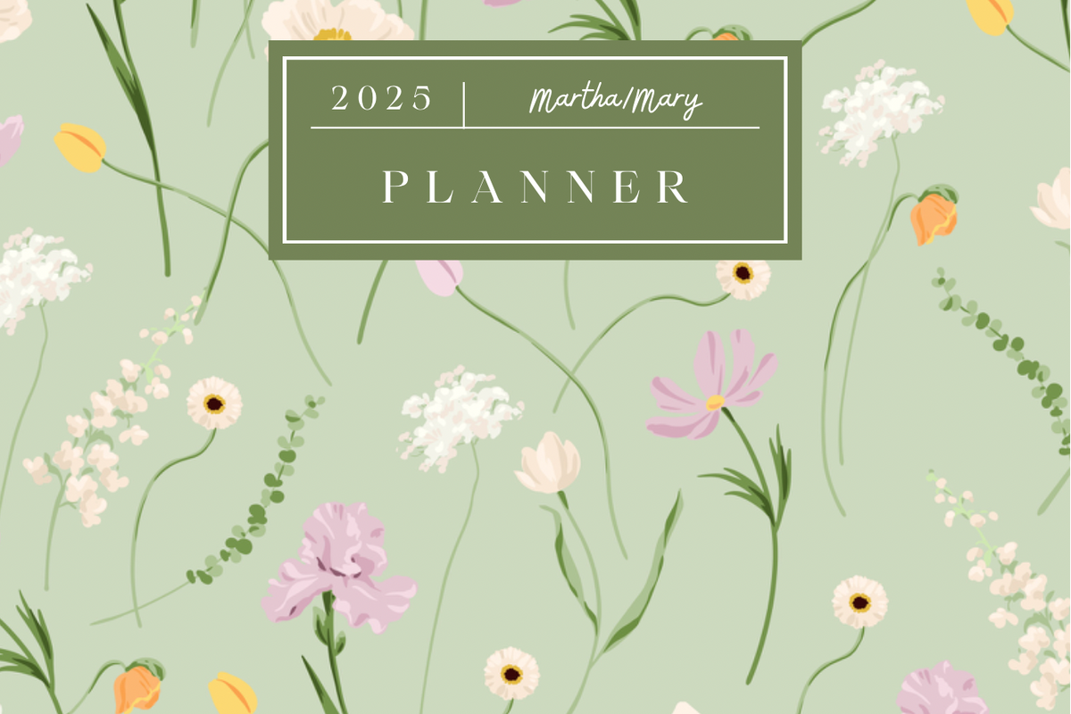 Martha Mary Planner 2025 (digital for print)