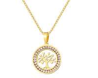 FAMILY TREE ♡ AAA CZ Diamond Tarnish Free Necklace