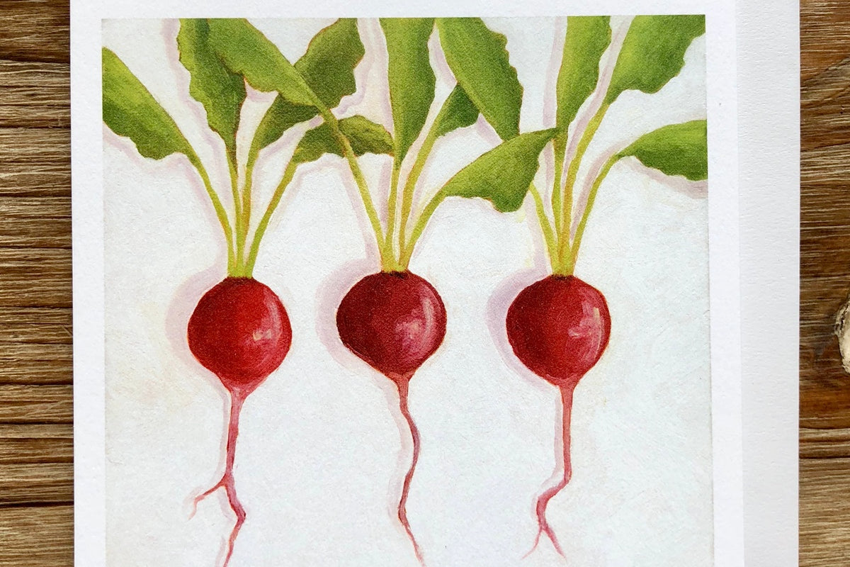 Three Radish Any Occasion Card