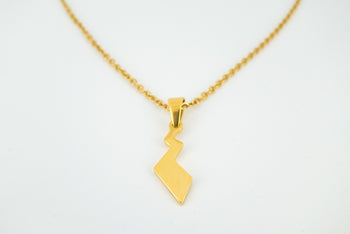 Pikachu Tail Titanium Steel Necklace