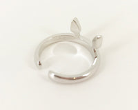 Totoro Adjustable Sterling Silver Ring