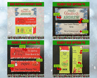 Holiday Gift Box & Snack Box - Christmas Candy Box