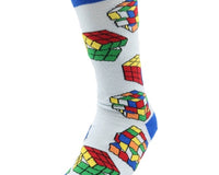 Fun Puzzle Cube Socks from the Sock Panda (Tween Sized)