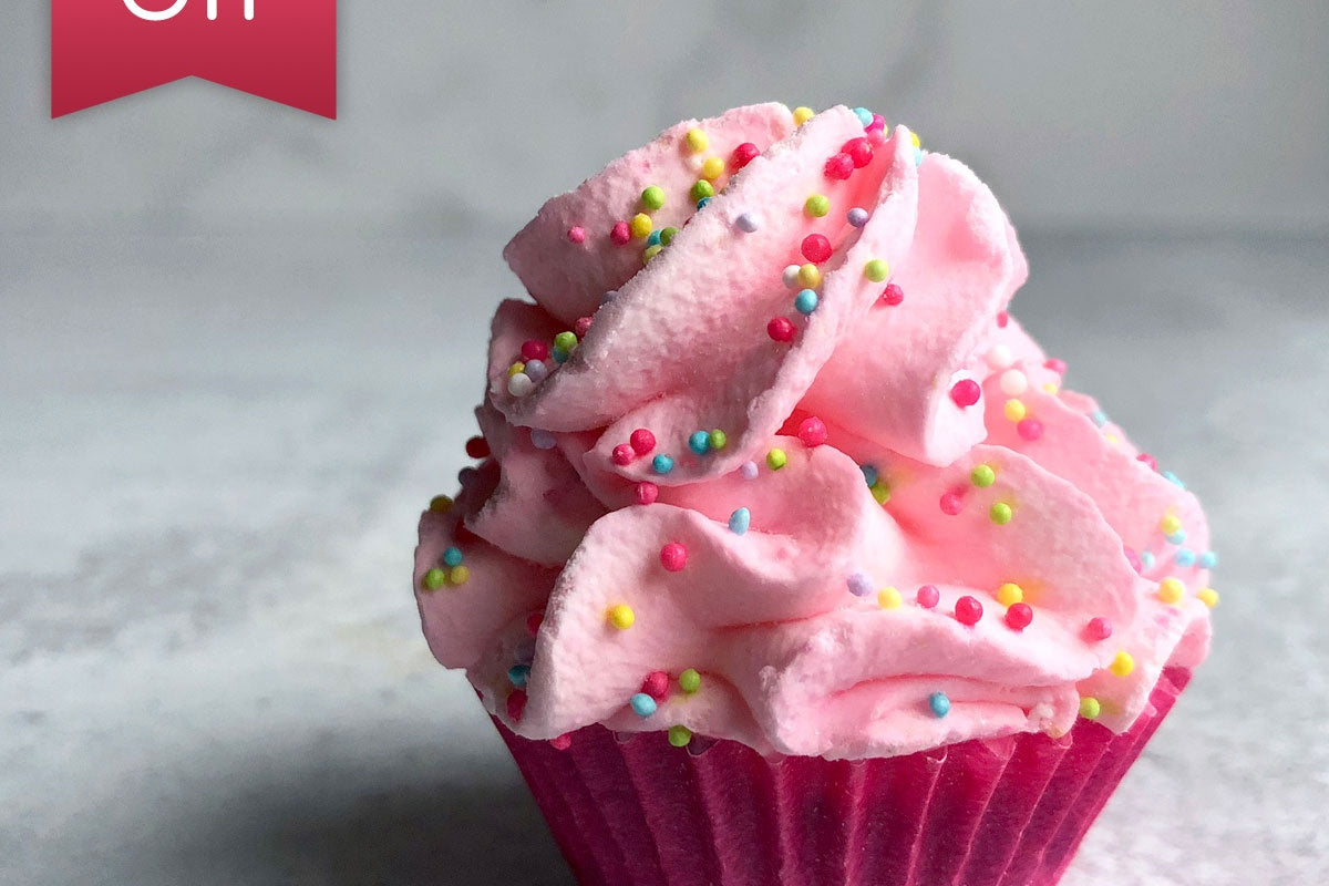 Cupcake Bath Bomb