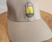 Embroidered Ghost Light Baseball Cap with Adjustable Strap - Theatre Broadway Gift