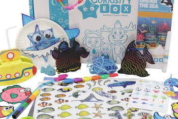 Under the Sea Craft & Activity Box for Ages 5-7