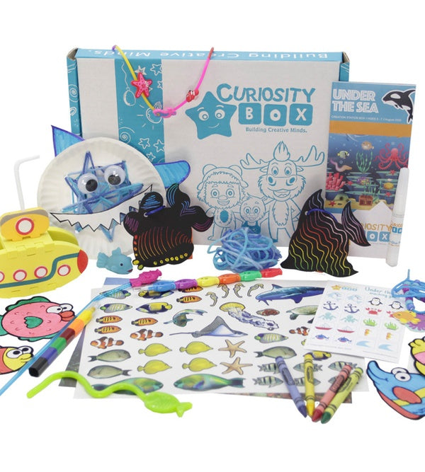 Under the Sea Craft & Activity Box for Ages 5-7