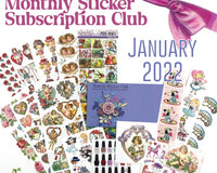 January 2022 Sticker Pack