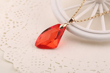 Red Stone-Inspired Necklace