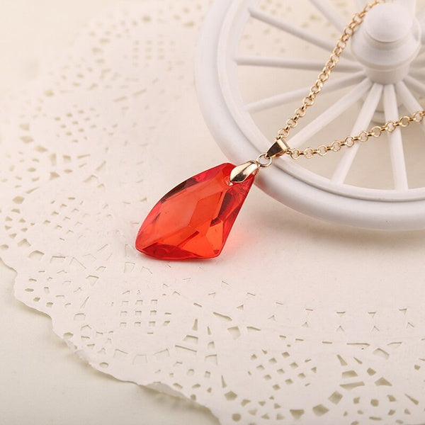 Red Stone-Inspired Necklace