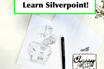 Art Kit - Silverpoint Drawing Art Class in a Box