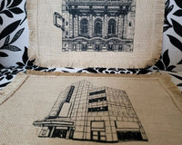 Broadway Theater Placemats - Lyceum Theatre, Broadway Theatre Sketch on Jute Placemat