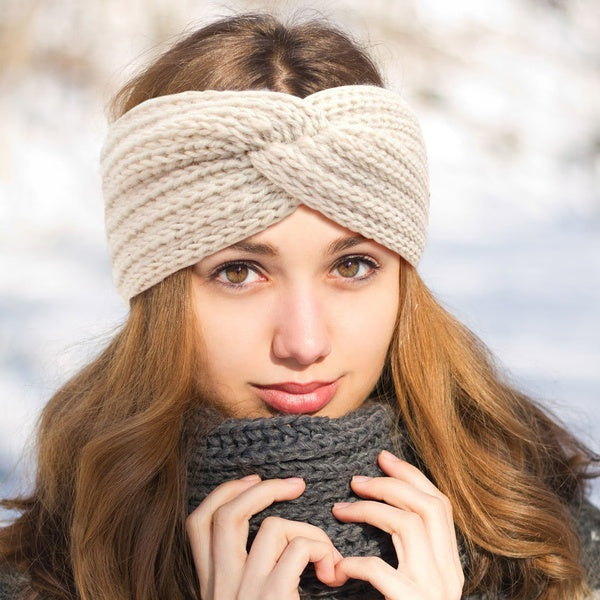 Twisted knit headband online