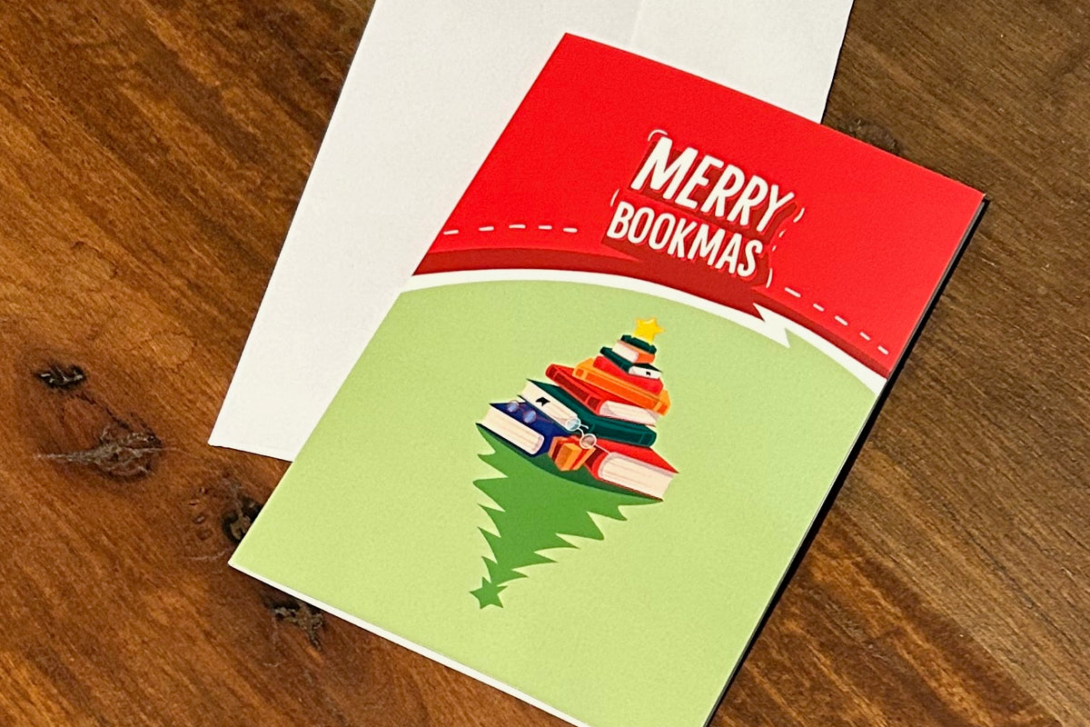 Merry Bookmas Card