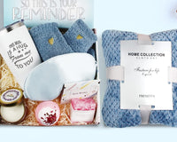 Gifts for Women, Care Package for Women, Relaxing Spa Gift Box Basket, Birthday Baskets, Get Well Soon Gifts with Luxury Blanket, Unique Holiday Gifts Basket for Women, Her, Sister, Mom, Best Friends