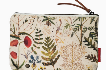 Botanical Canvas Pouch