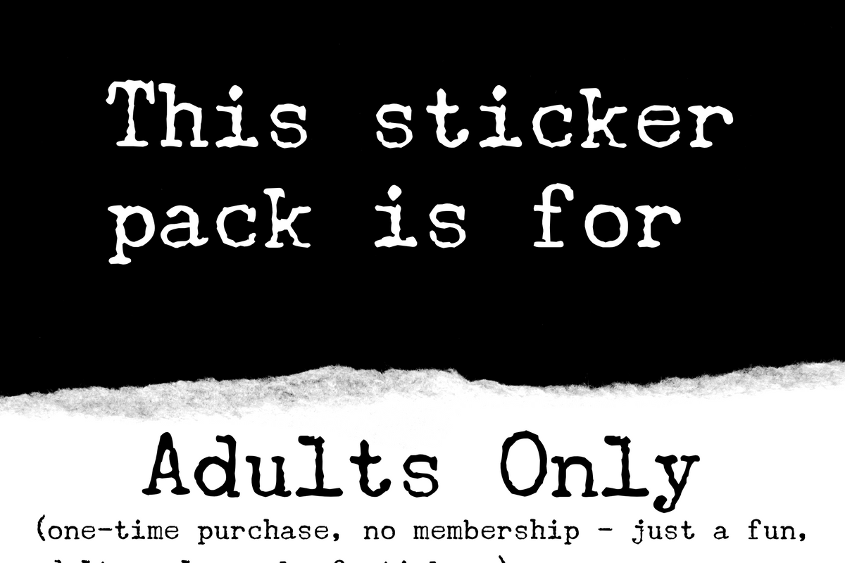 Quirky Pickle ADULTS-ONLY Sticker Grab Bag