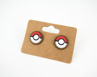 Poke Ball Earrings