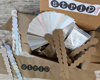 Torn Paper Art Craft Box