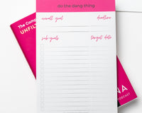 Do the Dang Thing Notepad