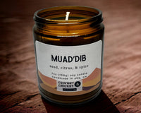 Muad'Dib Soy Candles and Melts - Sand, Citrus, & Spice