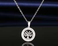 FAMILY TREE ♡ AAA CZ Diamond Tarnish Free Necklace