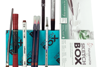 Floral Watercolor Marker Premium Box