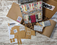 Torn Paper Art Craft Box