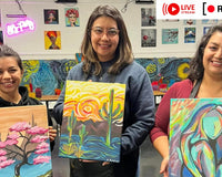 Art Club, Paint Nite Box - Monthly Acrylic Painting Tutorials