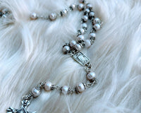 Natural Freshwater Pearl rosary