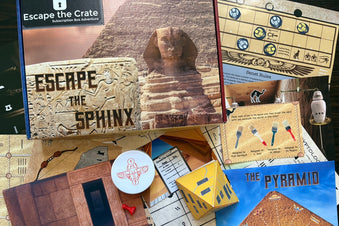 Escape the Crate: An Escape Room Adventure shipped straight to your door.