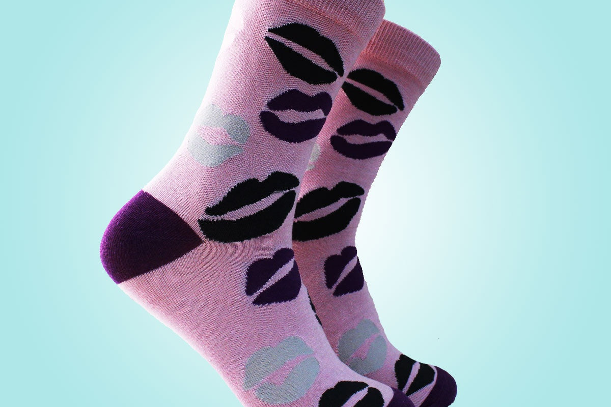 Pucker Up Sock - Women's