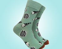 Seashells Seashore Sock - Men's