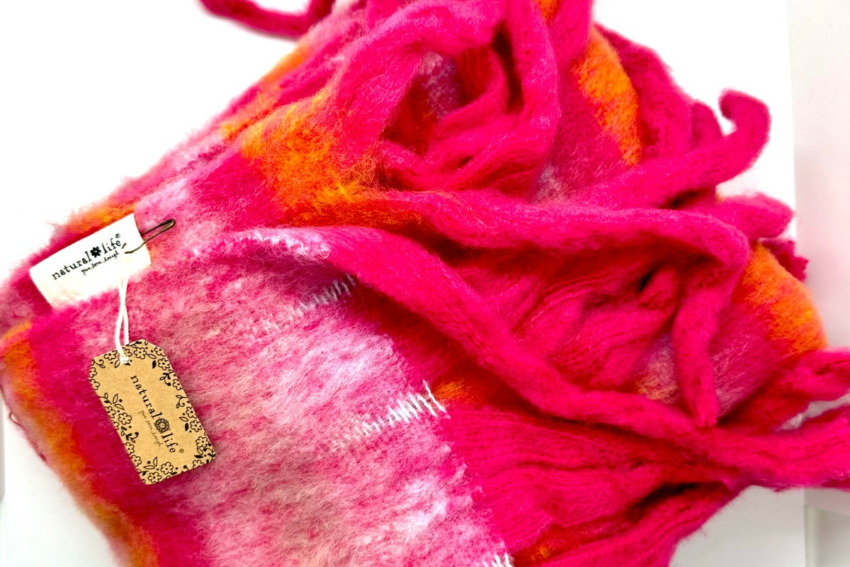 Natural Life Pink Scarf