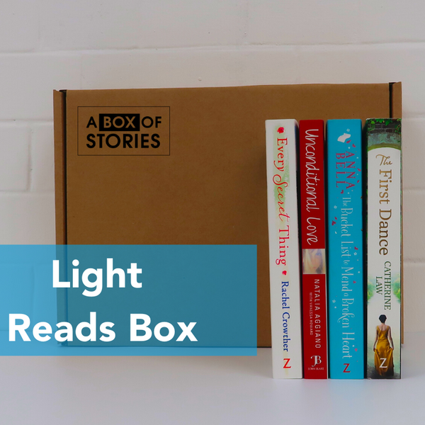 Light Reads -Genre Box of 4 Surprise Books