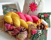 Yarn Advent Calendar: 12 Days of Luxury Full Skein Designer Yarn